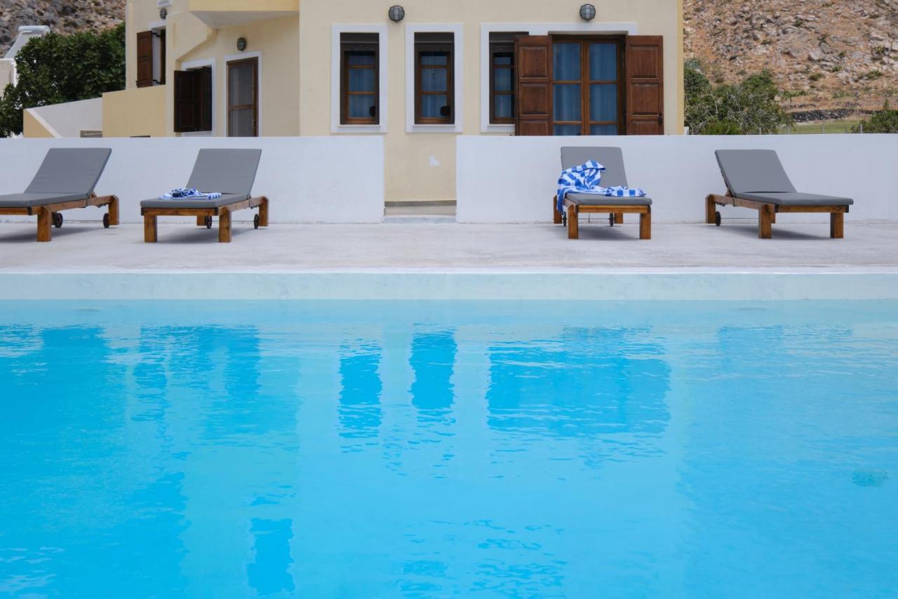 Private Villa Evgenia With Swimming Pool Perissa  Exterior foto