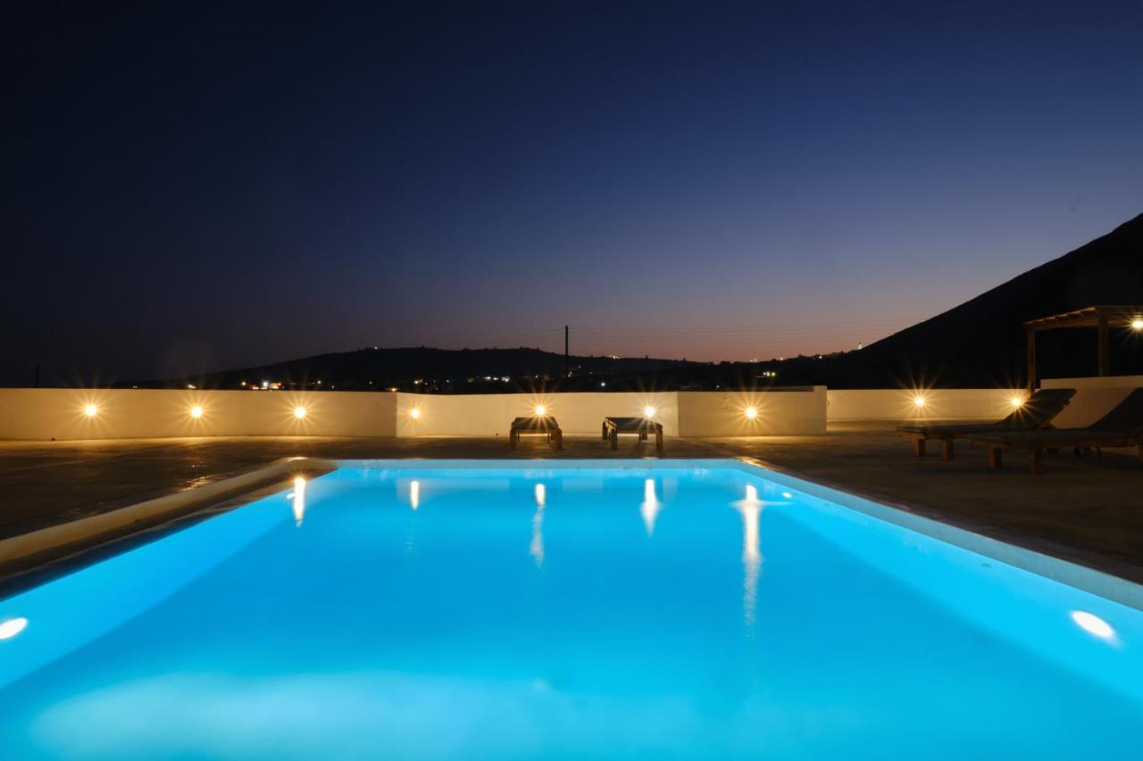 Private Villa Evgenia With Swimming Pool Perissa  Exterior foto